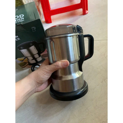 Máy Xay Hạt Khô Inox Đa Năng Food Grinder 8 Lưỡi Cực Bén Có Tay Cầm Tiện Lợi