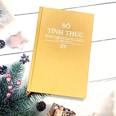 Sổ Tay Tỉnh Thức - Giúp Bạn Sống Tích Cực Hơn Mỗi Ngày - Sổ bìa cứng