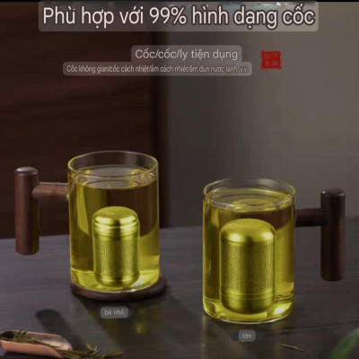 Dụng Cụ Lọc Quả Lọc Trà Thảo quả Inox SUS 316 Quả Lọc Trà Gia Vị Thảo Quả Lỗ Lọc Siêu Mịn Kháng Khuẩn Công Nghệ CNC Cao Cấp ( Hàng Top 1 )