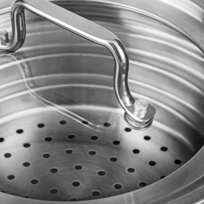 Xửng hấp đa năng Inox 304 Elmich EL-2420OL size 16,18,20cm - Hàng chính hãng