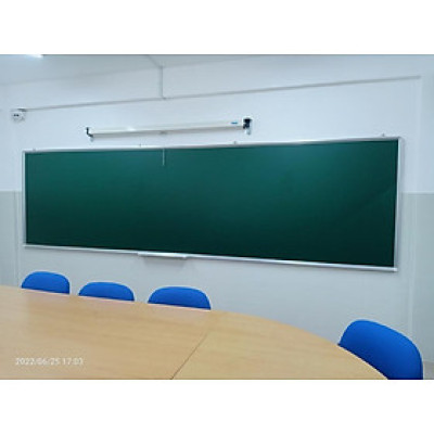 Bảng Từ Viết Phấn Hàn Quốc Bavico PTHQ-15 Xanh 1.2x3.6m