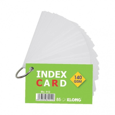 Sổ Index Card A7- móc treo 140/92; MS:912