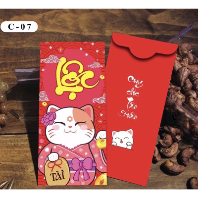 Combo 100 bao lì xì ì Tết  hàng đẹp nhiều mẫu mới , vô cùng xinh xắn và cute 