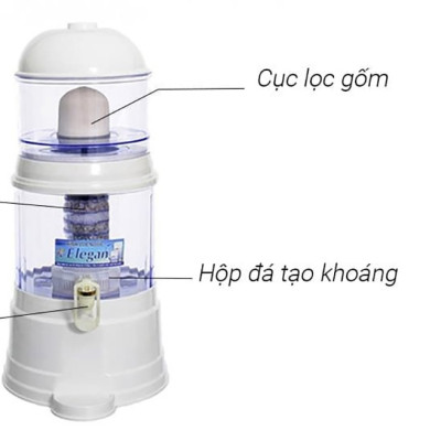 Nấm sứ bình lọc nước Hàn Quốc loại tốt (trắng)