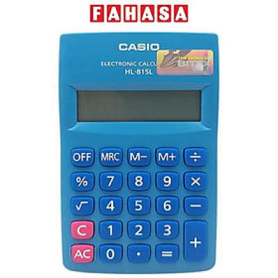 Máy Tính Casio HL815L-BU - Màu Xanh Dương