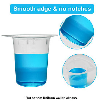 Cốc nhựa chia vạch 50ml-1000ml, (Beakers), hãng Biologix, hàng chính hãng