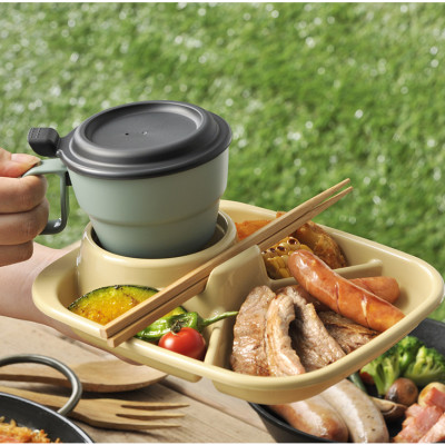 Cốc uống nước Inomata có nắp đậy an toàn giúp giữ gìn vệ sinh cốc & đồ uống bên trong - nội địa Nhật Bản