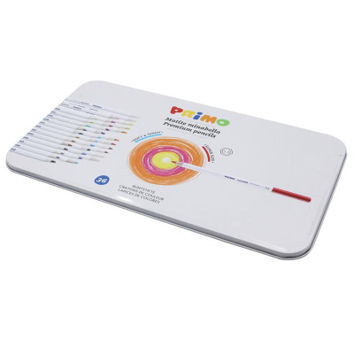 Hộp Thiếc Gồm 36 Bút Chì Màu Minabella PRIMO 5247MINAB36