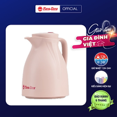 Phích đựng nước 0,5 lít Rạng Đông RD-0540N1.E Ruột thủy tinh chất lượng cao, không có yếu tố độc hại, lưu giữ trọn vẹn hương vị đồ uống và an toàn cho sức khỏe.