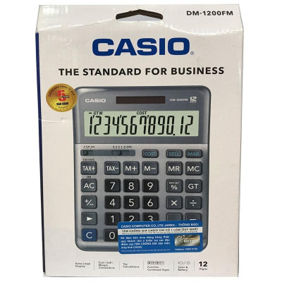 Máy Tính Casio DM - 1200FM