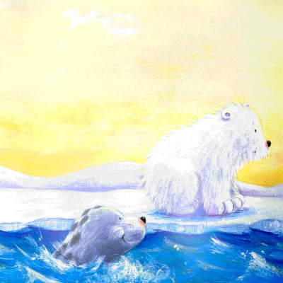 Ehon Châu Âu - Chim Cánh Cụt Nhỏ Dũng Cảm