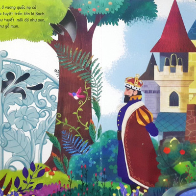 Sách Tương Tác - Lật Mở Xuyên Thấu - Bí Mật Phía Sau Trang Sách - Nàng Bạch Tuyết