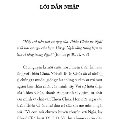 CẦU NGUYỆN 15 NGÀY VỚI THÁNH AUGUSTINÔ