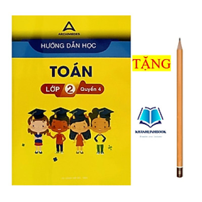Sách - Hướng dẫn học Toán lớp 2 - quyển 4 ( mới nhất )