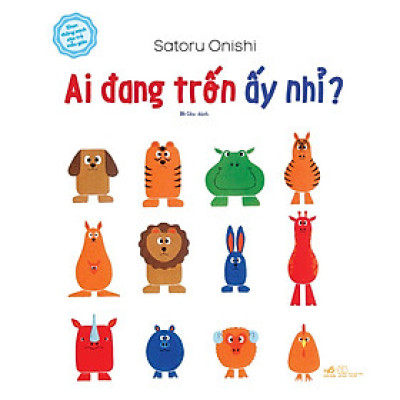 Sách - Ai Đang Trốn Ấy Nhỉ - Ehon Thông Minh Cho Trẻ Mẫu Giáo - Nhã Nam Official