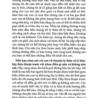 101 Cách Chữa Lành Vết Thương Cho Con Sau Đổ Vỡ