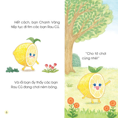 Sách Ehon - Sức Mạnh Của Những Người Bạn Trái Cây - Hiệp Sĩ Chanh Đánh Bay Mùi Hôi