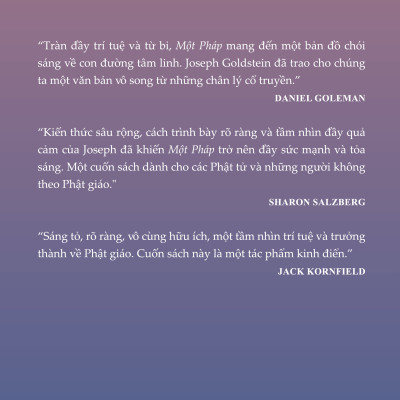 Cuốn sách: Một pháp