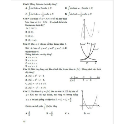 Bộ đề ôn tập thi tốt nghiệp THPT môn toán (thích hợp dùng cho các kì thi đánh giá năng lực) - HA
