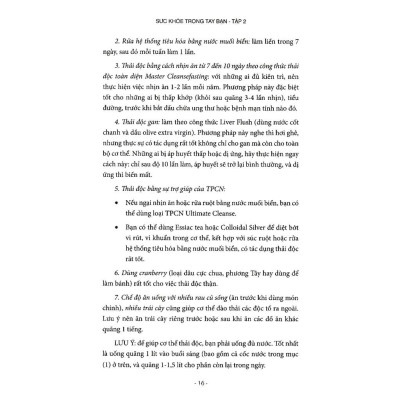 Sức Khỏe Trong Tay Bạn - Tập 2 (Tái Bản 2021)