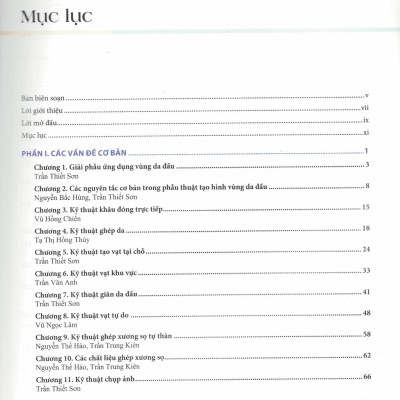 Phẫu Thuật Tạo Hình Thẩm Mỹ Da Đầu (Bản in màu)