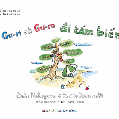 Ehon - Mọt Sách Mogu - Gư-Ri Và Gư-Ra Đi Tắm Biển