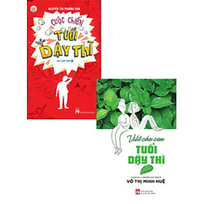 Combo Cuộc Chiến Tuổi Dậy Thì + Viết Cho Con Tuổi Dậy Thì (Bộ 2 Cuốn) _PNU