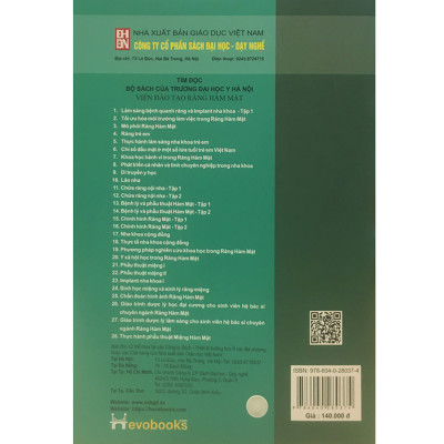 Phẫu Thuật Miệng I - Sách Dùng Cho Sinh Viên Răng Hàm Mặt