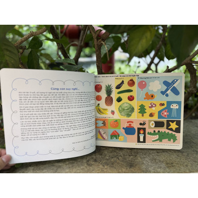 Sách dành cho bé 3 tuổi - Bé cùng vui chơi luyện tập - Sách vui chơi tương tác tăng niềm vui học tập