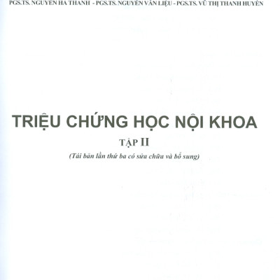 Combo 2 tập Triệu Chứng Học Nội Khoa (Tái bản lần thứ ba có sửa chữa và bổ sung) - Bản in năm 2021