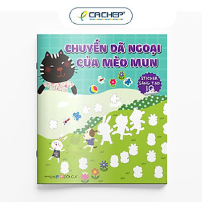 8 cuốn sticker sáng tạo (Cuốn lẻ và Combo)