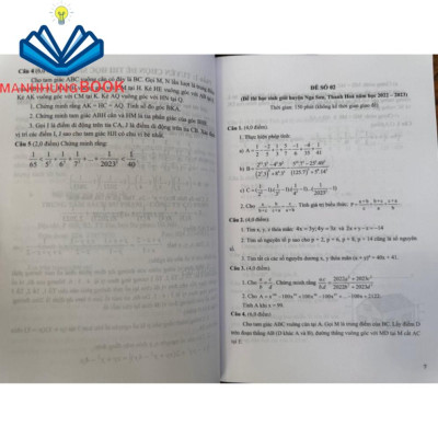 Sách - Tuyển chọn đề thi học sinh giỏi lớp 7 môn Toán ( chương trình mới)