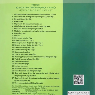 Khoa học hành vi trong răng hàm mặt (Sách dùng cho sinh viên Răng hàm mặt)