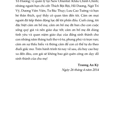 Kì Tích Giáo Dục Gia Đình - Con Đường Đến Harward Của Cô Gái Trương An Kỳ