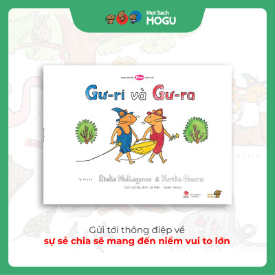 Truyện Ehon bé 1-2-3 tuổi - Bộ 6 cuốn Gư-ri, Gư-ra du ký