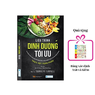 Liệu trình dinh dưỡng (TB) - Bí quyết giảm cân lành mạnh, tặng bảng Axit và Kiềm
