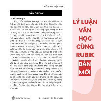 Sách - Lý luận văn học cùng Rubik (Tập 2) - Rubik Văn Chương