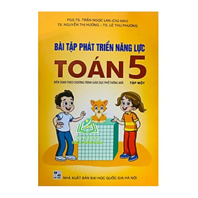 Sách - Bài tập Phát triển năng lực toán 5 - tập 1 (Kết Nối)