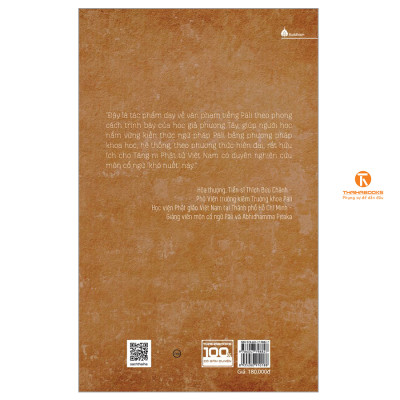 Ngữ pháp Pali - Thái Hà Books