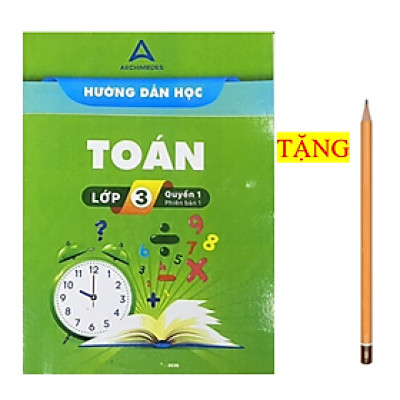 Sách - Hướng dẫn học Toán lớp 3 - quyển 1 ( mới nhất )