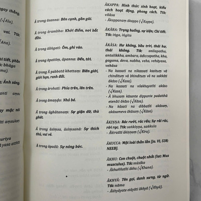 Từ Điển Pali Từ Nguyên Và Giải Tự - Toại Khanh