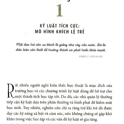 Kỷ Luật Tích Cực Trong Lớp Học (Tái Bản 2022)