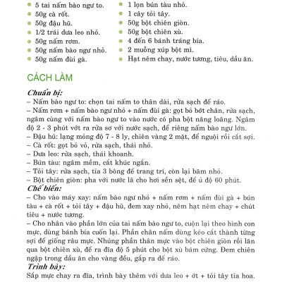 Món Chay Ngon Và Lành