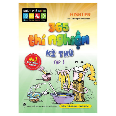 Sách - 365 Thí Nghiệm Kỳ Thú - Combo 5 Cuốn