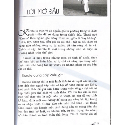 Hướng dẫn tập luyện Karate bằng hình ảnh