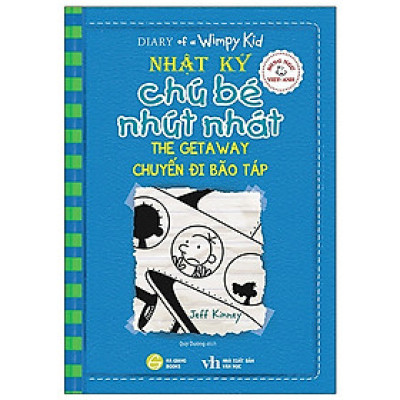 Nhật Ký Chú Bé Nhút Nhát - Tập 12: Chuyến Đi Bão Táp (Song ngữ Anh Việt)