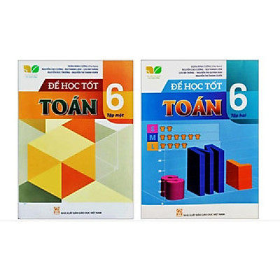 Sách - Combo Để Học Tốt Toán 6 (Tập 1 + Tập 2) - Bộ Kết Nối