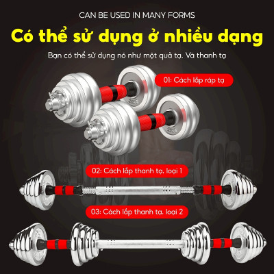 Bộ Tạ Tay Đa Năng Điều Chỉnh Q310-30kg Thiết Kế Mới Chính Hãng