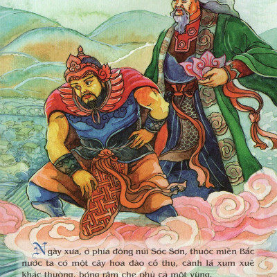 Tranh Truyện Dân Gian Việt Nam: Sự Tích Hoa Đào, Hoa Mai