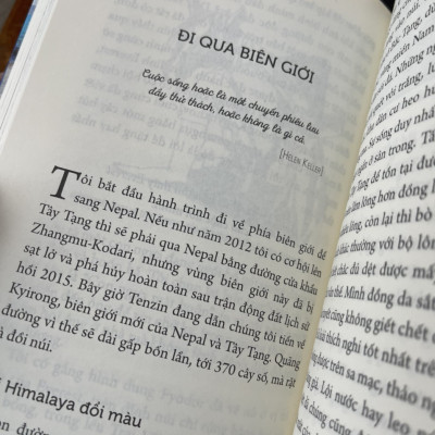 CÔ ĐƠN TRÊN EVEREST  – Di Li – Liên Việt Books – NXB Hội Nhà Văn (bìa mềm)